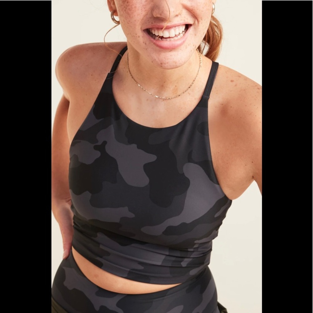 Old Navy Camo Sports Bra for Women- Size M